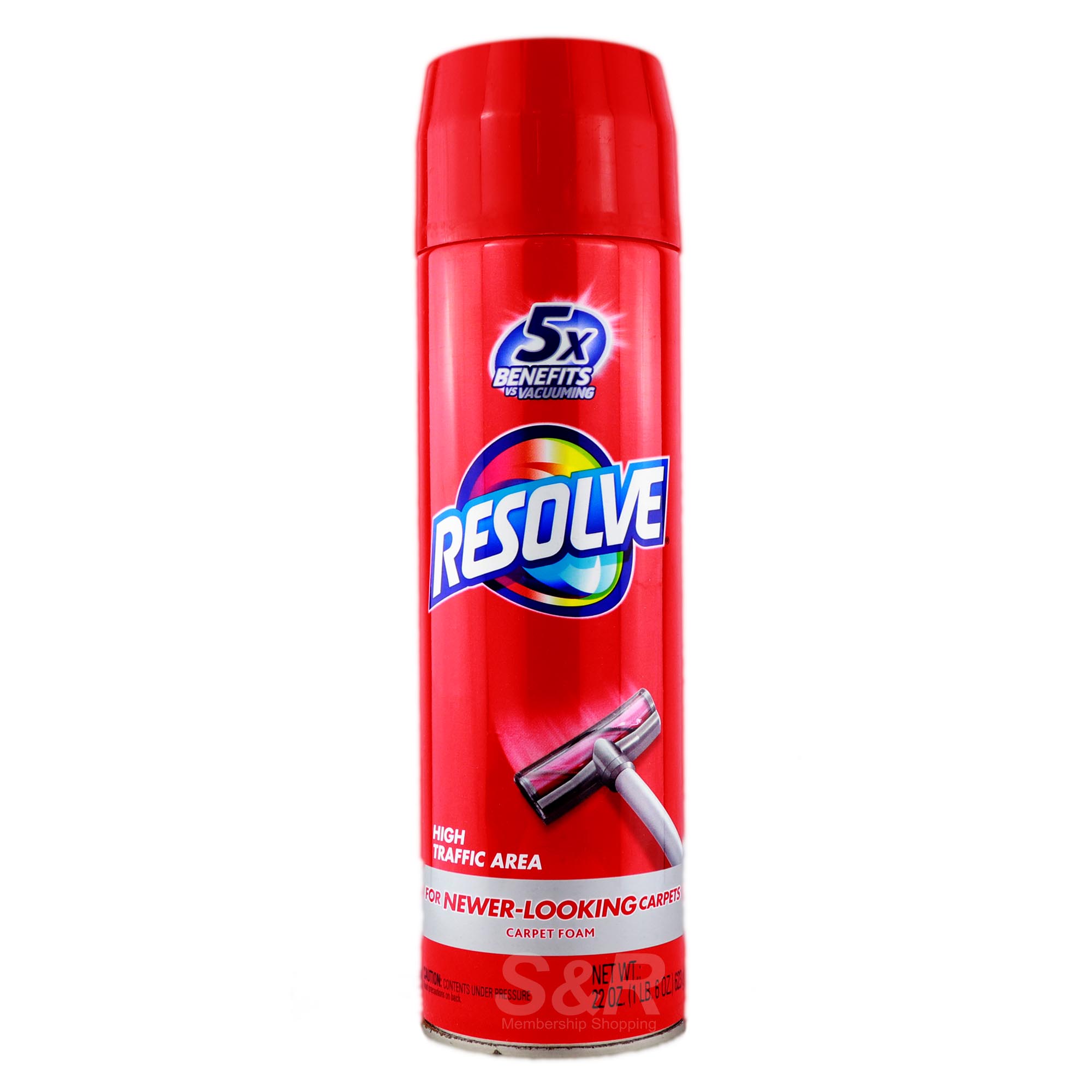 Resolve High Traffic Foam Carpet Cleaner 623g